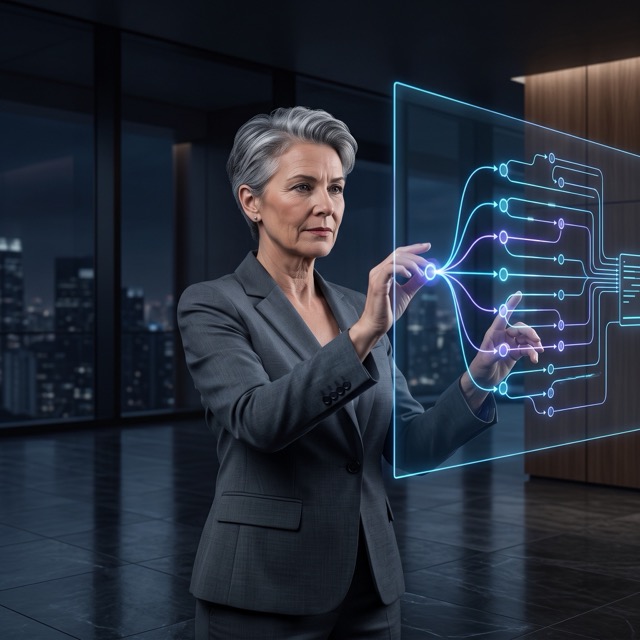 Transformación corporativa AI First conducida dentro de las empresas.